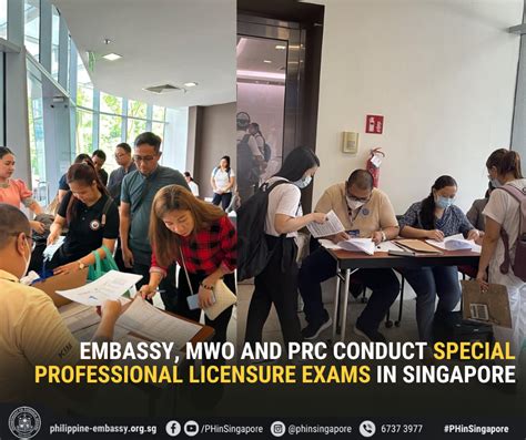 CONDUCT OF SPECIAL PROFESSIONAL LICENSURE EXAMINATION (S.